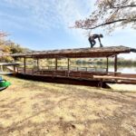 大覚寺　竜頭舟修復工事
